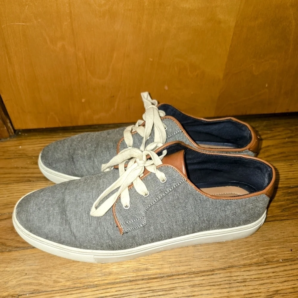 Tommy Hilfilger Gray Casual Men's Shoes - Size 13
